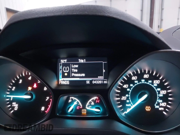 2016 Ford Escape Titanium with VIN 1FMCU9J94GUC79910, listed as a IAAI auction lot 41644467 with 43,261 mi miles. Bid and sale history available at carsss.com. Image 7.