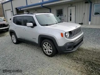 2016 Jeep Renegade Latitude with VIN ZACCJABT4GPE29783, listed as a Copart auction lot 47658635 with 57,703 mi miles and Salvage Title. Bid and sale history available at carsss.com. Image 11.