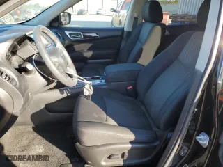 2017 Nissan Pathfinder SV with VIN 5N1DR2MN4HC637021, listed as a Copart auction lot 81121154 with 67,081 mi miles and Salvage Title. Bid and sale history available at carsss.com. Image 7.