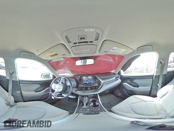2022 Toyota Highlander LE с VIN 5TDBZRBH2NS565408, выставлен на аукционе Copart как лот 55109205 с пробегом 181 323 миль миль и Списание • Salvage title. История ставок и продаж доступна на DreamBid. Изображение 16.