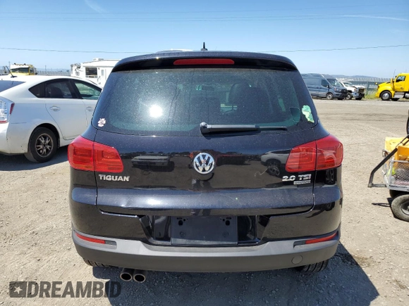 2012 Volkswagen Tiguan SE z VIN WVGBV7AX1CW609299, wystawiony jako Copart lot #56359635 z przebiegiem 133 031 mil mil oraz Szkoda całkowita • Salvage title. Historia ofert i sprzedaży dostępna na DreamBid. Obrazek 6.