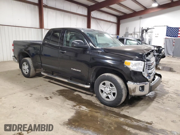 2016 Toyota Tundra 4WD Truck SR with VIN 5TFUM5F15GX066516, listed as a Copart auction lot 76189304 with 142,416 mi miles and Salvage Title. Bid and sale history available at carsss.com. Image 4.