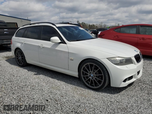 2011 BMW 3 Series 328i xDrive with VIN WBAUU3C52BA542628, listed as a Copart auction lot 50524175 with 151,204 mi miles and Salvage Title. Bid and sale history available at DreamBid. Image 4.
