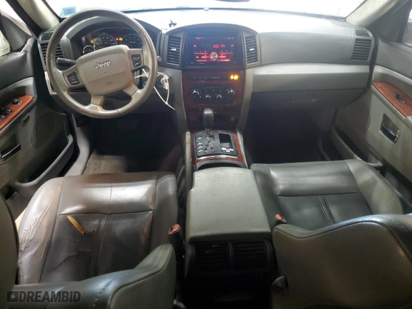 2006 Jeep Grand Cherokee Limited with VIN 1J4HR58296C185288, listed as a Copart auction lot 49581725 with NaN miles and Salvage Title. Bid and sale history available at carsss.com. Image 8.