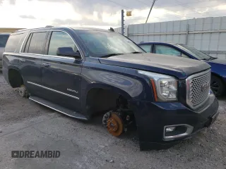 2017 GMC Yukon Denali with VIN 1GKS2CKJXHR154365, listed as a Copart auction lot 74259884 with 80,710 mi miles and Non Repairable. Bid and sale history available at carsss.com. Image 4.