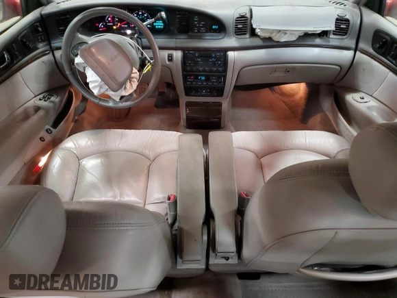 1997 Lincoln Continental with VIN 1LNLM97V9VY616128, listed as a Copart auction lot 48687805 with 61,591 mi miles and Salvage Title. Bid and sale history available at carsss.com. Image 8.