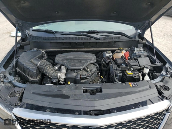 2021 Cadillac XT6 Premium Luxury with VIN 1GYKPCRS4MZ147444, listed as a Copart auction lot 44636035 with 38,160 mi miles and Salvage Title. Bid and sale history available at DreamBid. Image 12.