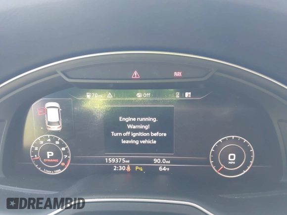 2017 Audi Q7 Premium Plus z VIN WA1LAAF76HD047018, wystawiony jako IAAI lot #41657235 z przebiegiem 159 375 mil mil oraz . Historia ofert i sprzedaży dostępna na DreamBid. Obrazek 7.