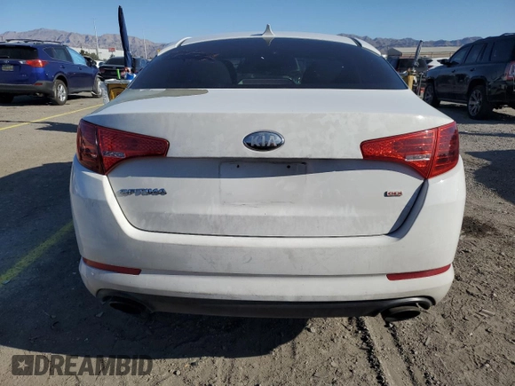 2013 Kia Optima LX with VIN 5XXGM4A77DG233075, listed as a Copart auction lot 51479855 with 131,332 mi miles and Salvage Title. Bid and sale history available at carsss.com. Image 6.