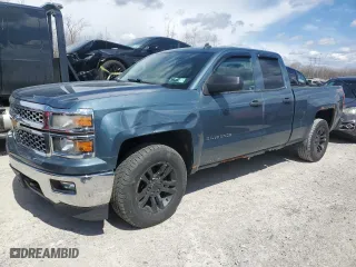 2014 Chevrolet Silverado 1500 LT with VIN 1GCVKREC0EZ256455, listed as a Copart auction lot 53271585 with 195,790 mi miles and Clean Title. Bid and sale history available at carsss.com. Image 1.