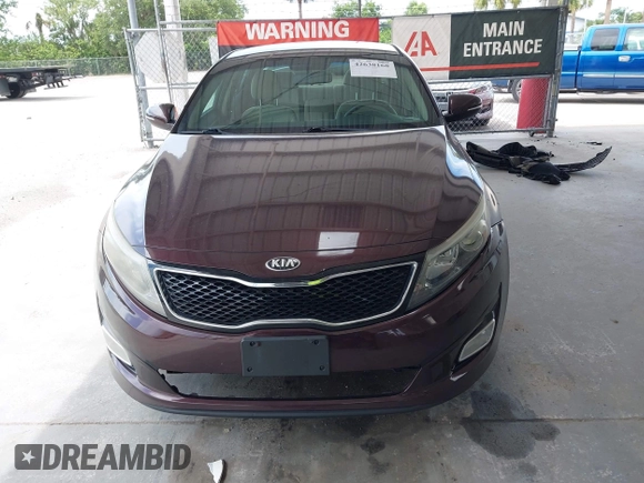 2015 Kia Optima LX with VIN 5XXGM4A72FG429346, listed as a IAAI auction lot 42638168 with 153,069 mi miles and . Bid and sale history available at DreamBid. Image 12.
