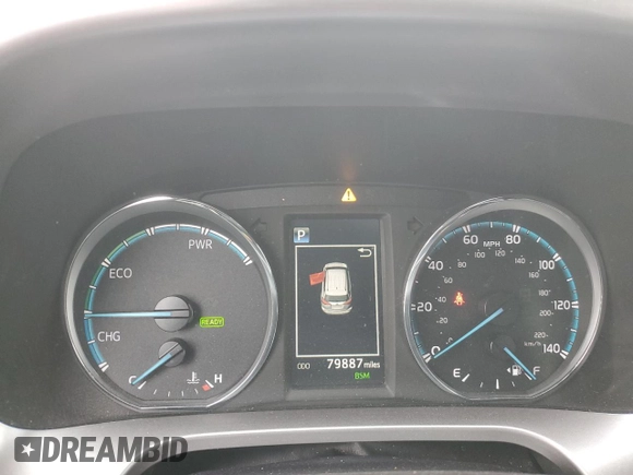 2017 Toyota RAV4 Hybrid SE with VIN JTMJJREV1HD120971, listed as a Copart auction lot 86187384 with 79,887 mi miles and Salvage Title. Bid and sale history available at carsss.com. Image 9.