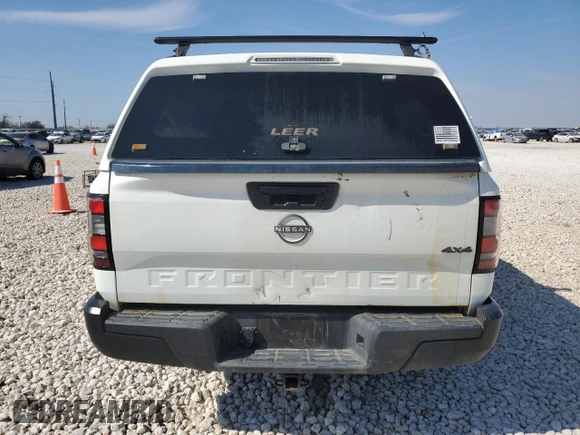2024 Nissan Frontier S with VIN 1N6ED1EK8RN622935, listed as a Copart auction lot 44300905 with 30,325 mi miles and Salvage title. Bid and sale history available at DreamBid. Image 6.