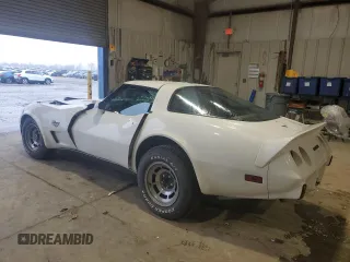 1979 Chevrolet Corvette with VIN 1Z8789S406567, listed as a Copart auction lot 43365335 with 90,615 mi miles and Salvage title. Bid and sale history available at DreamBid. Image 2.
