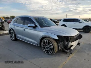 2018 Audi SQ5 Premium Plus with VIN WA1A4AFY2J2119969, listed as a Copart auction lot 69327482 with 57,897 mi miles. Bid and sale history available at carsss.com. Image 4.