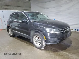 2017 Volkswagen Tiguan Wolfsburg Edition with VIN WVGSV7AX0HW502932, listed as a Copart auction lot 61498075 with 133,479 mi miles and Clean title. Bid and sale history available at DreamBid. Image 4.