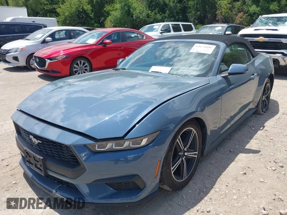 2024 Ford Mustang EcoBoost z VIN 1FAGP8UHXR5131595, wystawiony jako IAAI lot #42674491 z przebiegiem 34 264 mil mil oraz . Historia ofert i sprzedaży dostępna na DreamBid. Obrazek 17.
