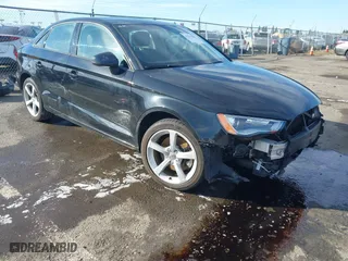 2015 Audi A3 1.8T Premium with VIN WAUACGFF8F1040956, listed as a IAAI auction lot 41547084 with 59,327 mi miles. Bid and sale history available at carsss.com. Image 1.