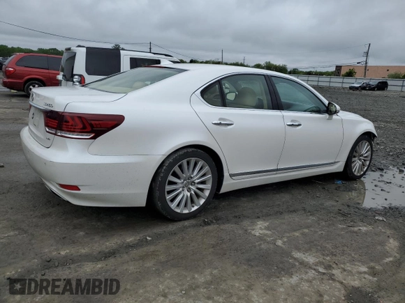 2017 Lexus LS 460 с VIN JTHCL5EF4H5028668, выставлен на аукционе Copart как лот 56200805 с пробегом 92 549 миль миль и Списание • Salvage title. История ставок и продаж доступна на DreamBid. Изображение 3.