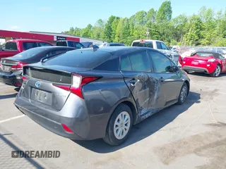 2022 Toyota Prius L Eco z VIN JTDKAMFU5N3188480, wystawiony jako IAAI lot #42146176 z przebiegiem 35 554 mil mil oraz . Historia ofert i sprzedaży dostępna na DreamBid. Obrazek 4.