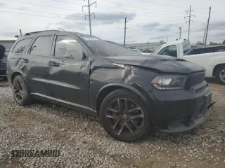 2019 Dodge Durango SRT with VIN 1C4SDJGJ6KC652947, listed as a Copart auction lot 71870784 with 90,695 mi miles and Salvage title. Bid and sale history available at DreamBid. Image 4.