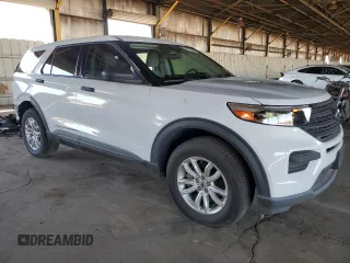 2021 Ford Explorer with VIN 1FMSK8BB0MGC06301, listed as a Copart auction lot 82760294 with 40,381 mi miles and Salvage Title. Bid and sale history available at carsss.com. Image 4.