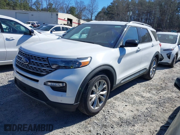 2024 Ford Explorer Limited with VIN 1FMSK7FH2RGA29640, listed as a IAAI auction lot 41573425 with 37,364 mi miles. Bid and sale history available at carsss.com. Image 17.