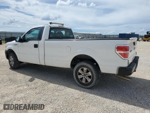 2013 Ford F-150 XL with VIN 1FTMF1EM2DKD10744, listed as a Copart auction lot 45233825 with 101,961 mi miles and Salvage Title. Bid and sale history available at carsss.com. Image 2.