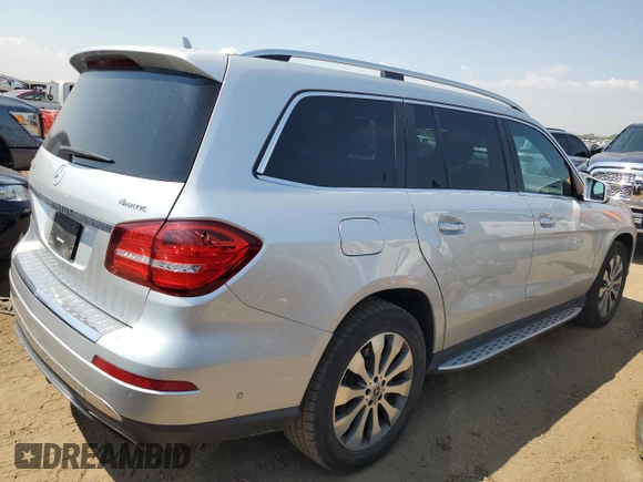 2018 Mercedes-Benz GLS 450 with VIN 4JGDF6EE1JB131723, listed as a Copart auction lot 66036174 with 80,707 mi miles and Clean Title. Bid and sale history available at DreamBid. Image 3.