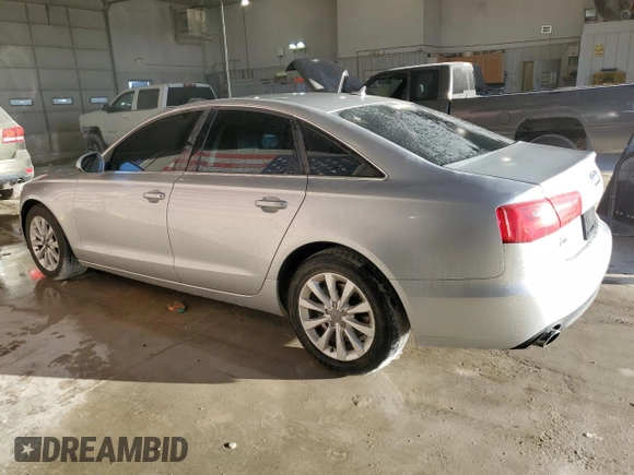 2012 Audi A6 2.0T Premium with VIN WAUCFAFC4CN173107, listed as a Copart auction lot 75992574 with 100,087 mi miles and Clean Title. Bid and sale history available at carsss.com. Image 2.