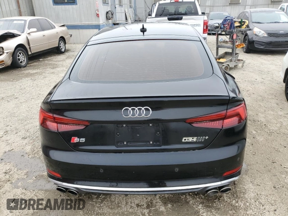2019 Audi S5 Sportback Premium Plus z VIN WAUB4CF53KA014745, wystawiony jako Copart lot #45696685 z przebiegiem 71 446 mil mil oraz Czysty tytuł • Clean title. Historia ofert i sprzedaży dostępna na DreamBid. Obrazek 6.