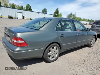 2004 Lexus LS 430 z VIN JTHBN36F340168081, wystawiony jako Copart lot #56130145 z przebiegiem 313 818 mil mil oraz Szkoda całkowita • Salvage title. Historia ofert i sprzedaży dostępna na DreamBid. Obrazek 3.