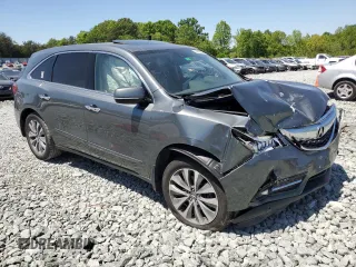 2014 Acura MDX Technology z VIN 5FRYD4H4XEB030670, wystawiony jako Copart lot #54409925 z przebiegiem Nie podano mil oraz Szkoda całkowita • Salvage title. Historia ofert i sprzedaży dostępna na DreamBid. Obrazek 4.