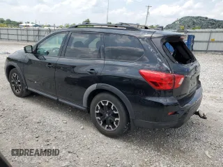 2020 Nissan Pathfinder SL with VIN 5N1DR2CM0LC650835, listed as a Copart auction lot 60053525 with 34,787 mi miles and Salvage title. Bid and sale history available at DreamBid. Image 2.