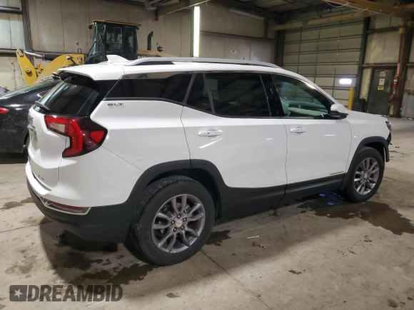 2023 GMC Terrain SLT with VIN 3GKALVEG0PL116802, listed as a Copart auction lot 48240075 with 56,471 mi miles and Clean Title. Bid and sale history available at carsss.com. Image 3.