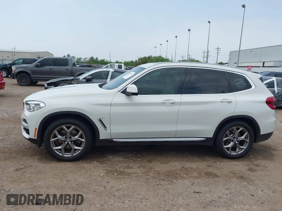 2021 BMW X3 sDrive30i with VIN 5UXTY3C04M9D81731, listed as a IAAI auction lot 41921255 with 81,047 mi miles and . Bid and sale history available at DreamBid. Image 14.