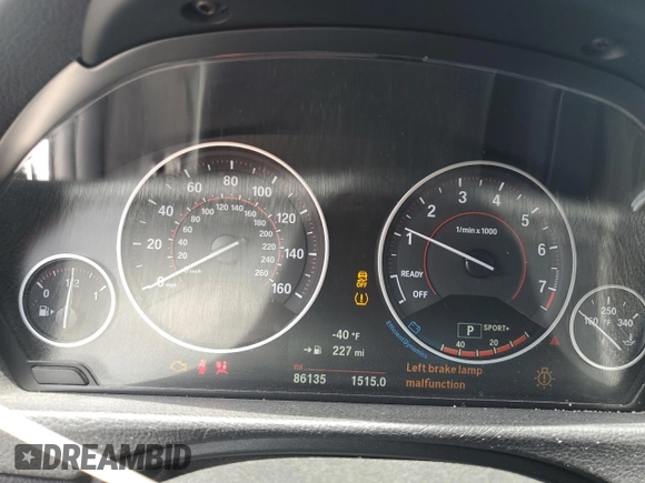 2017 BMW 4 Series 430i z VIN WBA4F7C50HG786639, wystawiony jako Copart lot #57024885 z przebiegiem 86 135 mil mil oraz Szkoda całkowita • Salvage title. Historia ofert i sprzedaży dostępna na DreamBid. Obrazek 9.
