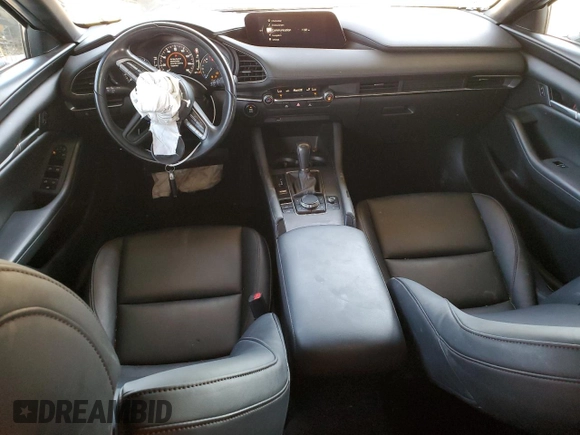 2020 Mazda Mazda3 Hatchback with VIN JM1BPALM8L1161025, listed as a Copart auction lot 48594815 with 43,326 mi miles and Salvage Title. Bid and sale history available at carsss.com. Image 8.