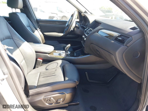 2015 BMW X3 xDrive28i with VIN 5UXWX9C51F0D49826, listed as a IAAI auction lot 41835725 with 139,938 mi miles. Bid and sale history available at carsss.com. Image 5.