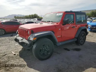 2018 Jeep Wrangler Sport с VIN 1C4GJXAG1JW161259, выставлен на аукционе Copart как лот 58444425 с пробегом 70 901 миль миль и Списание • Salvage title. История ставок и продаж доступна на DreamBid. Изображение 1.