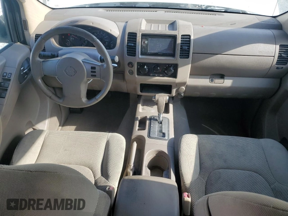2008 Nissan Frontier SE with VIN 1N6AD09U28C420509, listed as a Copart auction lot 54053585 with 218,970 mi miles and Salvage title. Bid and sale history available at DreamBid. Image 8.