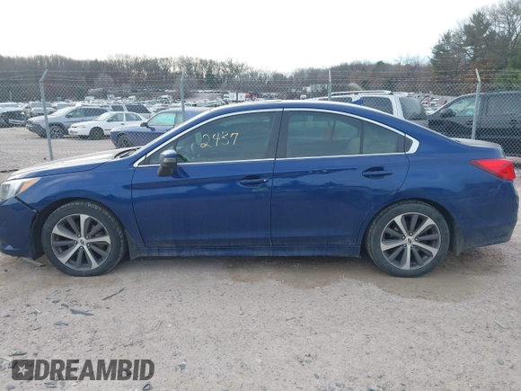 2017 Subaru Legacy Limited with VIN 4S3BNEN63H3012786, listed as a IAAI auction lot 41422437 with 1 mi miles. Bid and sale history available at carsss.com. Image 14.