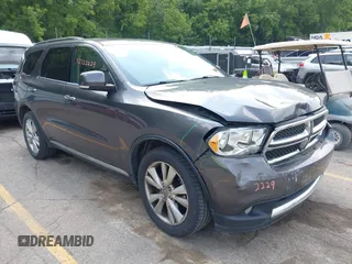 2013 Dodge Durango Crew with VIN 1C4RDJDG0DC693522, listed as a IAAI auction lot 42722229 with 138,585 mi miles and . Bid and sale history available at DreamBid. Image 1.