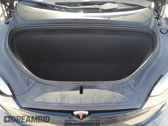 2023 Tesla Model X with VIN 7SAXCDE5XPF422163, listed as a Copart auction lot 52573185 with Not Provided miles and Salvage Title. Bid and sale history available at DreamBid. Image 11.