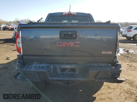 2015 GMC Canyon 4WD SLE with VIN 1GTG6BE34F1177276, listed as a Copart auction lot 49634045 with 159,863 mi miles and Salvage Title. Bid and sale history available at carsss.com. Image 6.