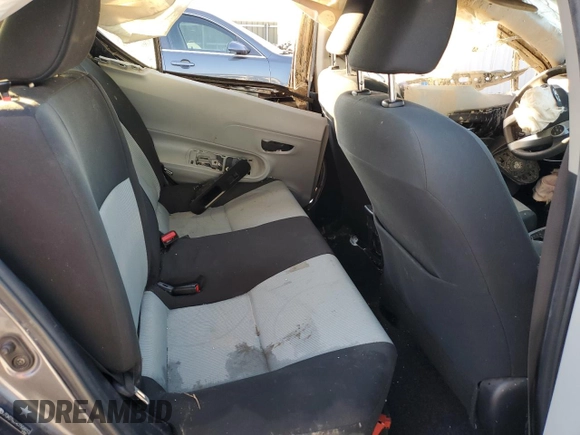 2012 Toyota Prius c One with VIN JTDKDTB39C1504910, listed as a Copart auction lot 83626314 with Not Provided miles and Salvage Title. Bid and sale history available at carsss.com. Image 10.