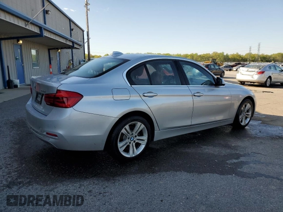 2016 BMW 3 Series 328i with VIN WBA8E9G58GNT47368, listed as a Copart auction lot 52443285 with 46,283 mi miles and Salvage Title. Bid and sale history available at carsss.com. Image 3.