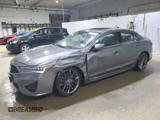 2022 Acura ILX w/Premium/A-Spec Package with VIN 19UDE2F84NA006530, listed as a Copart auction lot 80702424 with 87,726 mi miles and Salvage Title. Bid and sale history available at carsss.com. Image 1.