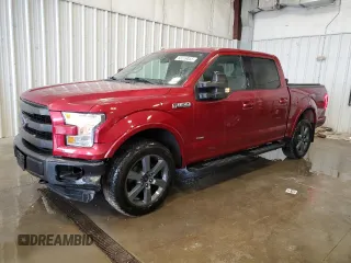 2015 Ford F-150 XLT with VIN 1FTEW1EG8FKE35426, listed as a Copart auction lot 55519055 with 221,060 mi miles and Non Repairable. Bid and sale history available at carsss.com. Image 1.