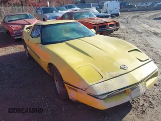 1984 Chevrolet Corvette with VIN 1G1AY0783E5113033, listed as a IAAI auction lot 41497687 with 104,544 mi miles. Bid and sale history available at carsss.com. Image 1.